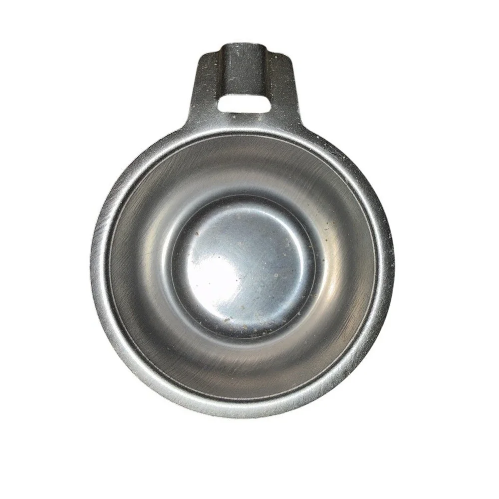 Livmore Measuring Cup Set of 6 Silver Stackable‎ Prep Cups Pour Spout stainless